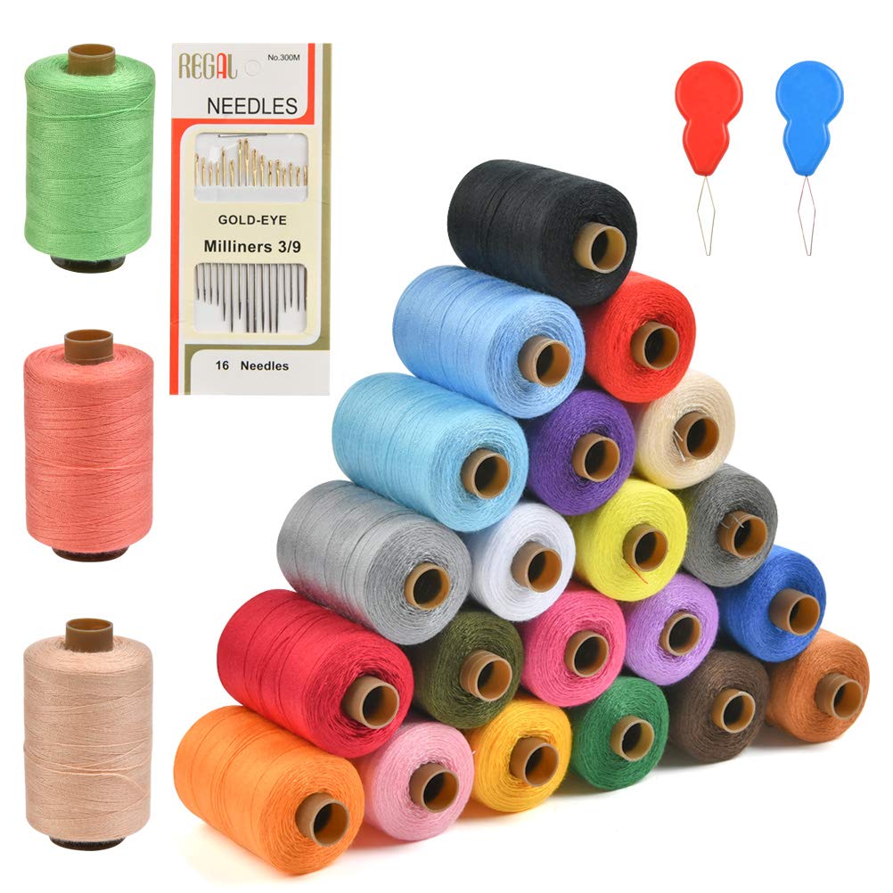 bobine di fili assortiti