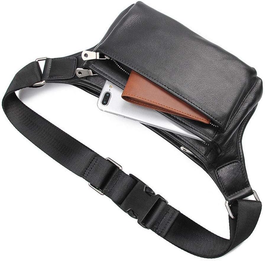ヴィンテージ牛革 ウエストバッグ 多機能ウエストポーチ ヒップバッグ 大容量 スマートフォン収納 アジャスタブルベルト 電話オーガナ