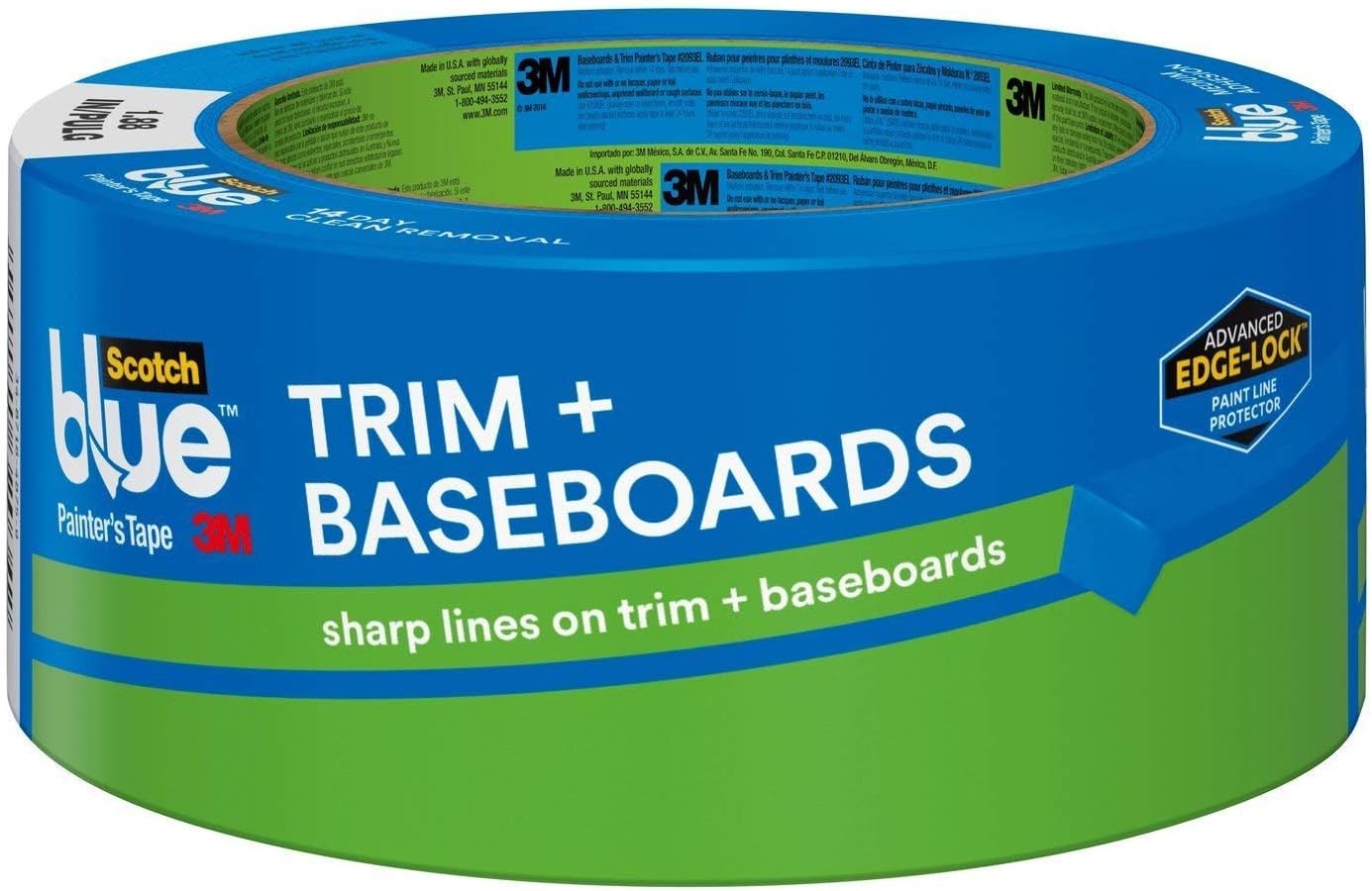 3M2093EL-48N 1.88" Scotch Blue Advanced Multi Surface Painters Tape