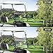 10L0L Folding Down Clear Golf Cart Windshield for Yamaha G14 G16 G19(1995-2003) Models Gas or Electric Golf Cart
