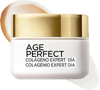 L'Oréal Paris Age Perfect Collagen Expert Anti-Stain Day Cream, 50 ml | Niacinamide, Micro Peptides, Firms Contours, Reduces Darkening, UV Protection, Ideal Mature Complexion, Age Perfect