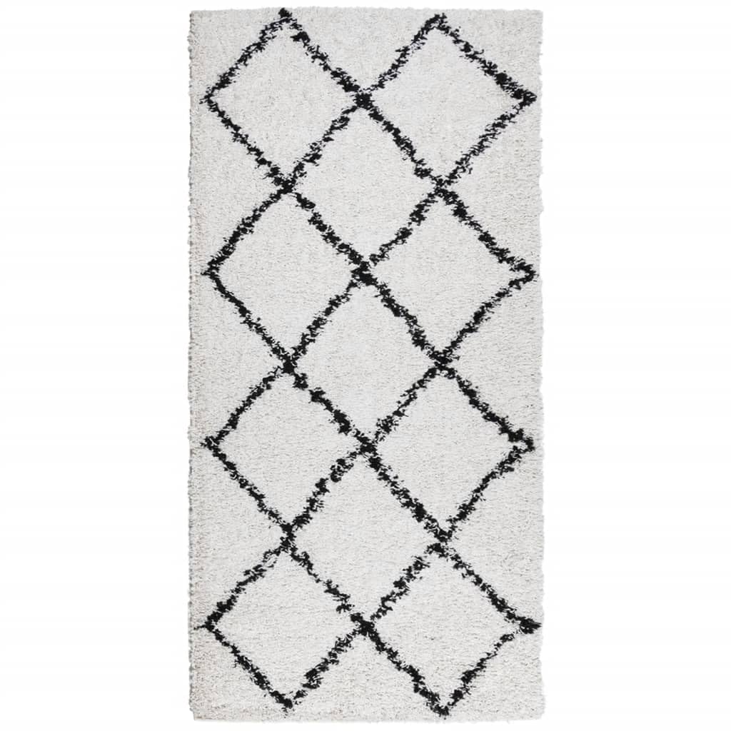 Tapis de salon moelleux compatible chauffage au sol en polypropylène