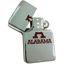 Alabama Camoflauge - Silver Lighter Windproof Flip-Top Refillable with tin Gift Box