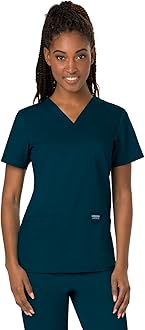 CherokeeWorkwear Revolution Women's V-Neck Scrub Top