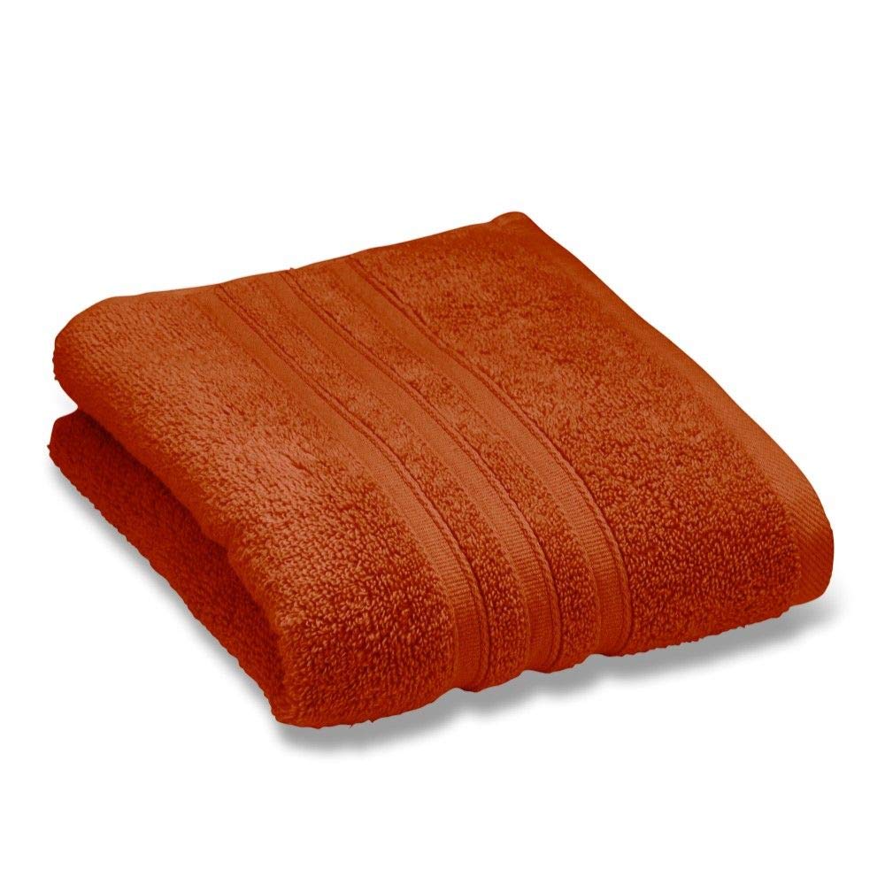 Catherine Lansfield Zero Twist Cotton 70x120cm Bath Towel Terracotta, Bath Towel - 70x120cm
