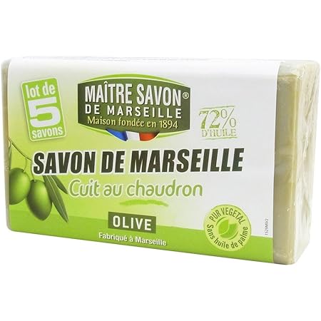 Amazon Maitre Savon De Marseille メートル サボン ド マルセイユ サボン ド マルセイユ オリーブ 100g 5個 Maitre Savon De Marseille メートル サボン ド マルセイユ 固形せっけん 通販