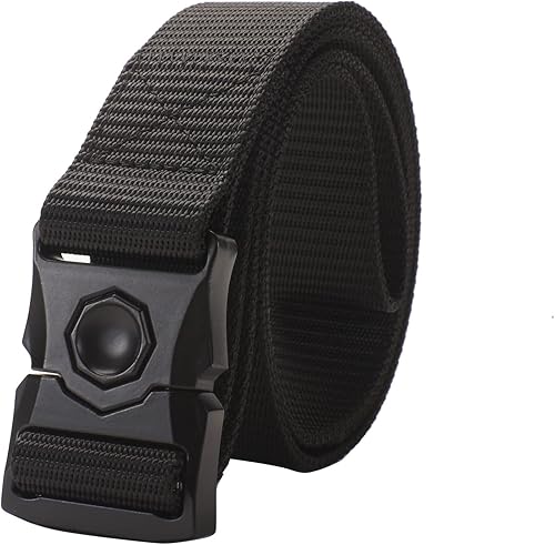Miniatura 2 de Cinturones tácticos para hombre con hebilla de liberación rápida resistente