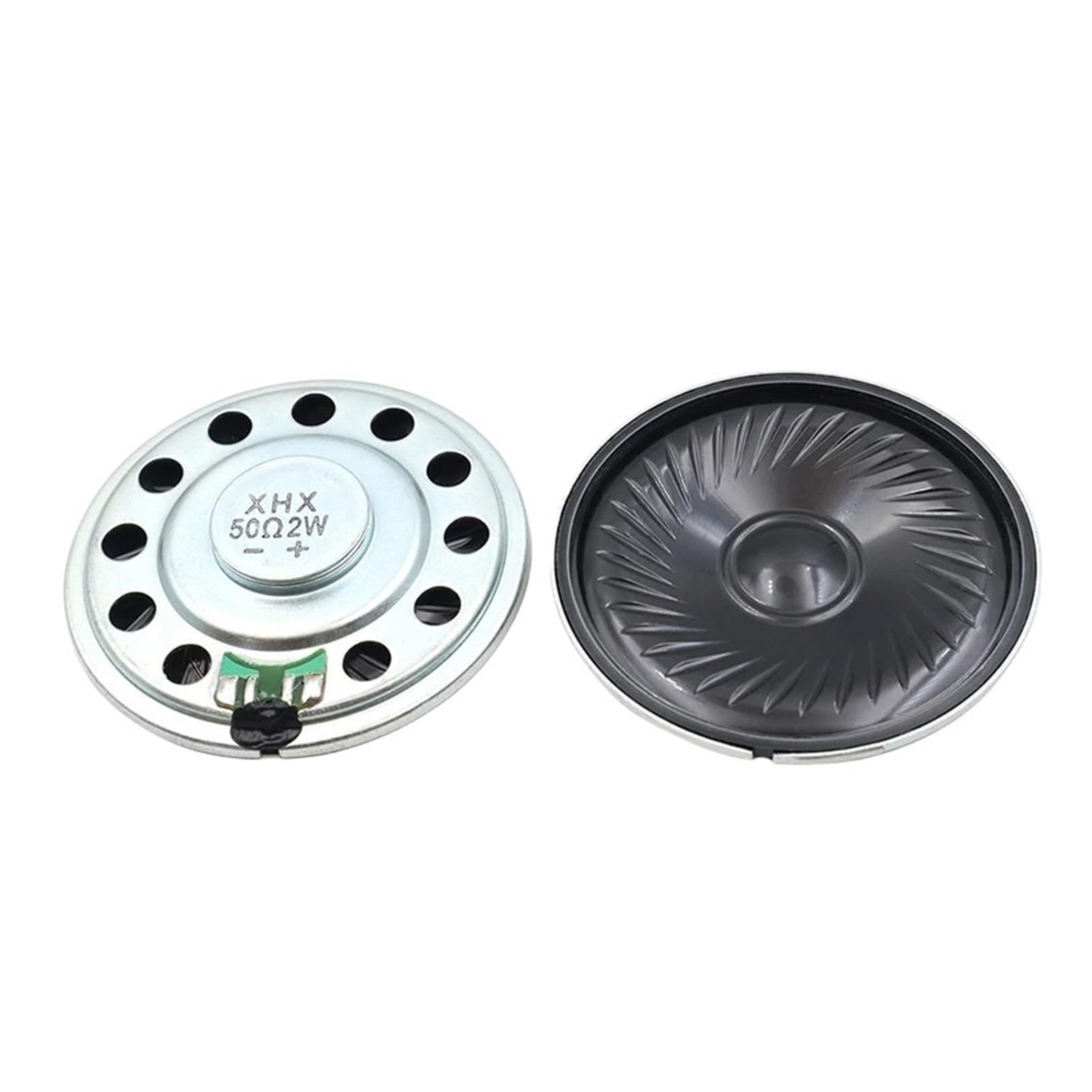 Altoparlante 50 mm 4/16/32/50 Ohm 1W 2W tromba ultrasottile rotondo per audio fai da te elettronico