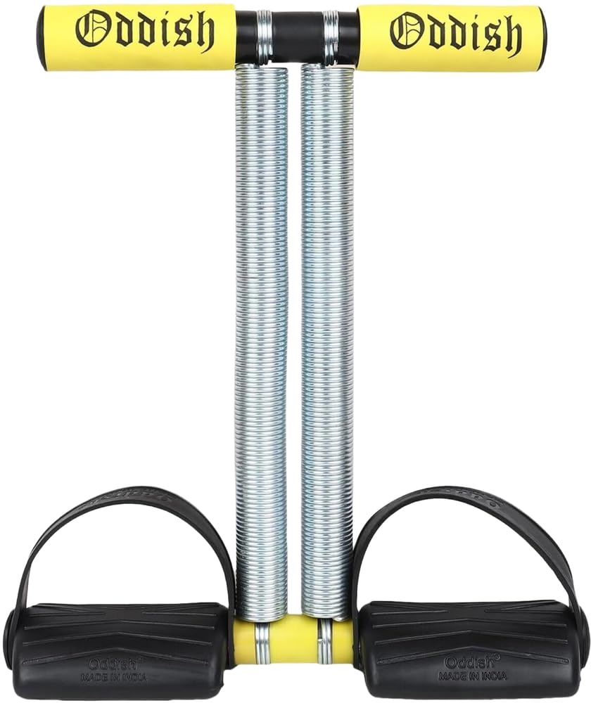 YMD Affective Tummy Trimmer with Double Spring Burn Calories-127 Ab Exerciser (Black)-image-38