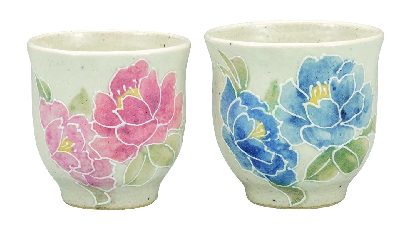 Amazon｜九谷焼組湯吞香華 相川志保作 K7-719｜湯呑み オンライン通販