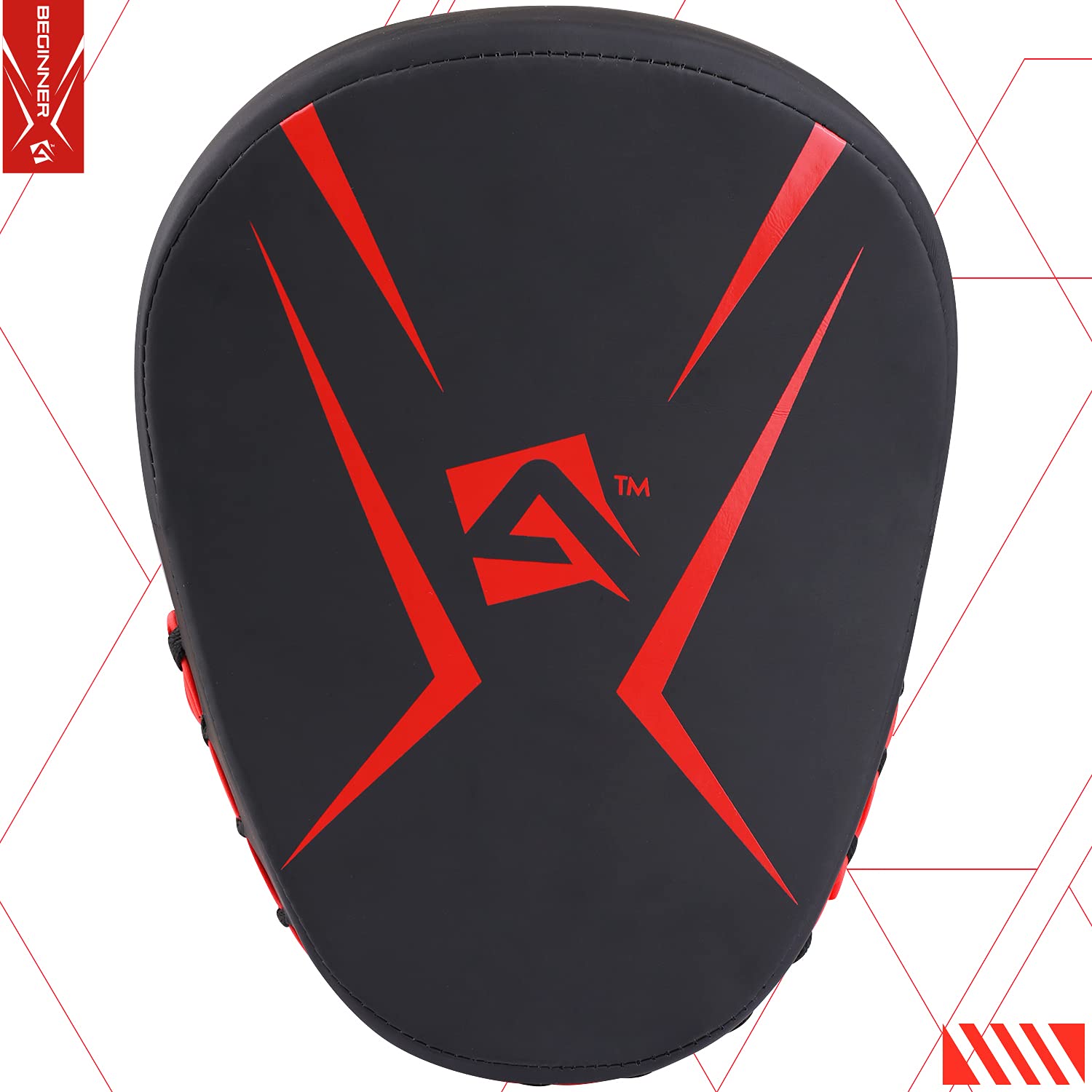 AQF Manoplas Boxeo, Almohadillas de Boxeo, Paos Boxing Mitones, Muay Thai Rex Cuero Curvo Guantes Boxeo, Almohadillas De Enfoque, Focus Pads para MMA & Karate Patas De Oso