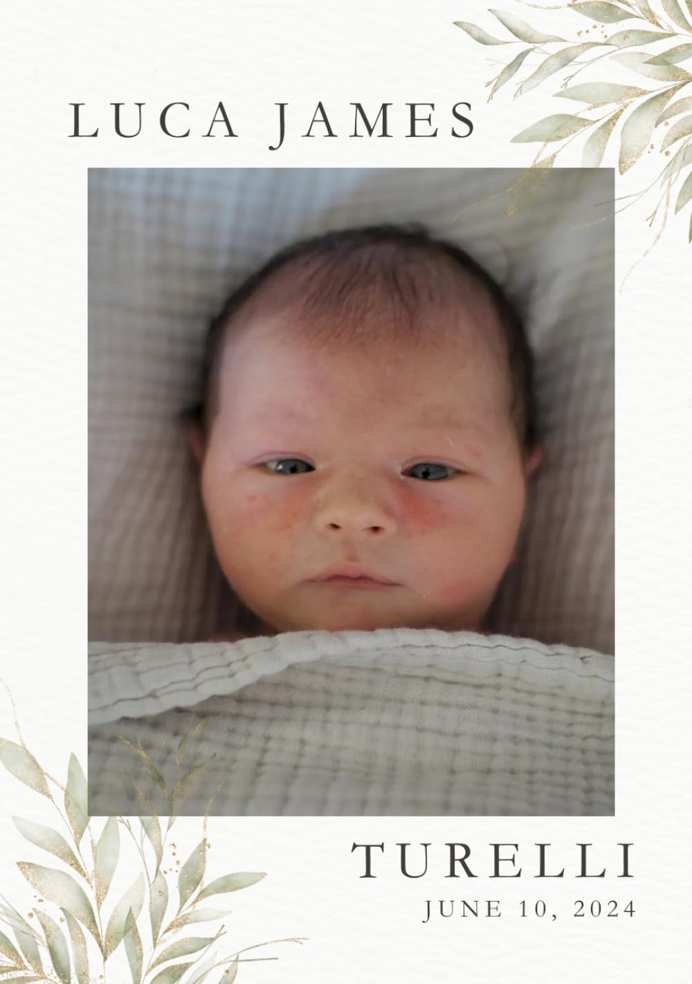 Luca James Turelli: 0 - 12MO