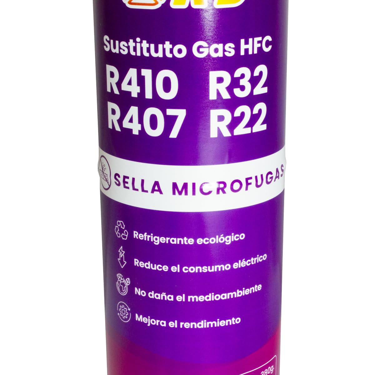Ralerfresh RS - Gas refrigerante organico per climatizzatore split, equivalente a 950 g, sostitutivo dei gas R410, R32, R407 e R22 (bottiglia + chiave)