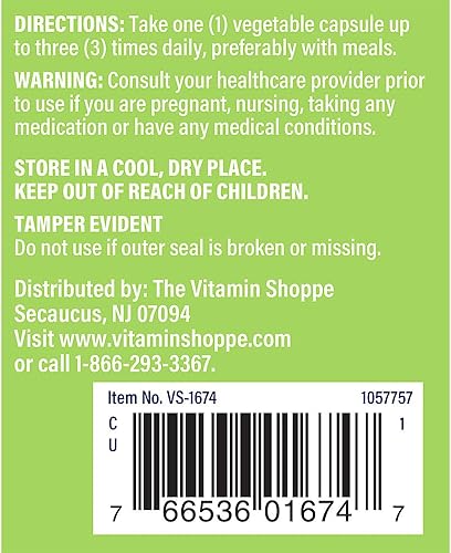 Miniatura 3 de The Vitamin Shoppe Extracto de orégano de 450 mg, suplemento herbario que apoya la salud inmune (100 cápsulas)