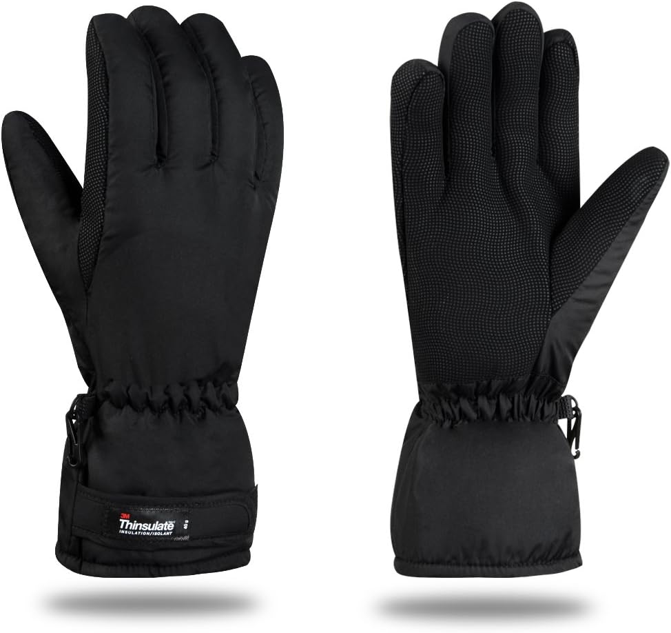Women's Ski Gloves Snowboard Snowmobile Waterproof Windproof 3M Thinsulate Winter Warm Snow Cold Gloves