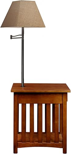 Miniatura 65 de Haven Ridge - Mesa auxiliar estrecha, mesa auxiliar de madera maciza con cajón y estante, color blanco granja, perfecta para salas de estar, blanco