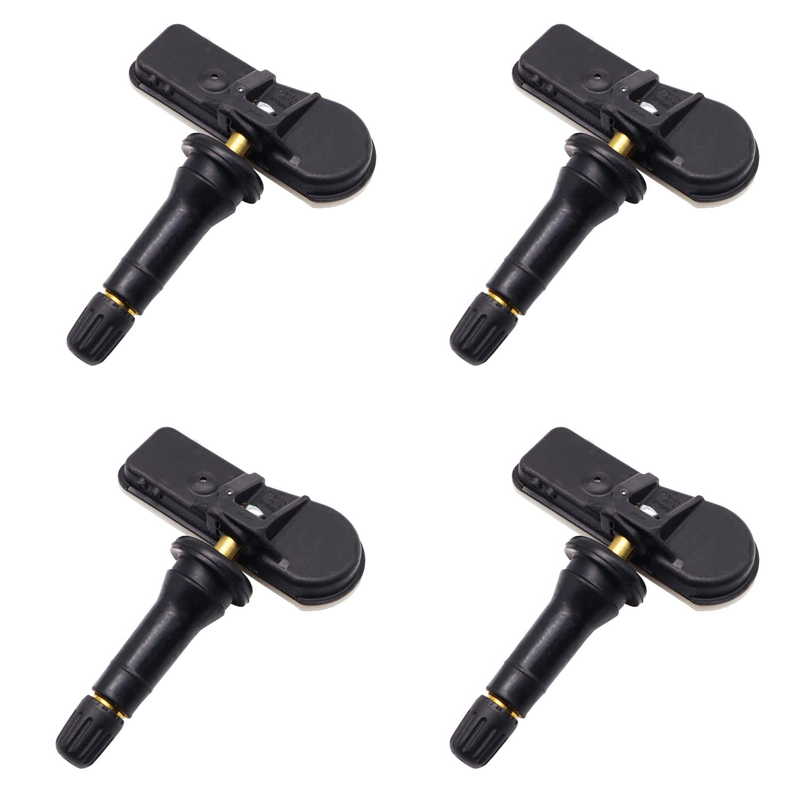 (Lot de 4) Valve Pression des Pneus Avant et Arrière Gauche et Droite compatible pour BERLINGO C-ELYSEE C4 II C5 III DS4 DS5 SCUDO 3008 301 308 II 5008 508 I EXPERT PARTNER RCZ - 9802003680 9811536380