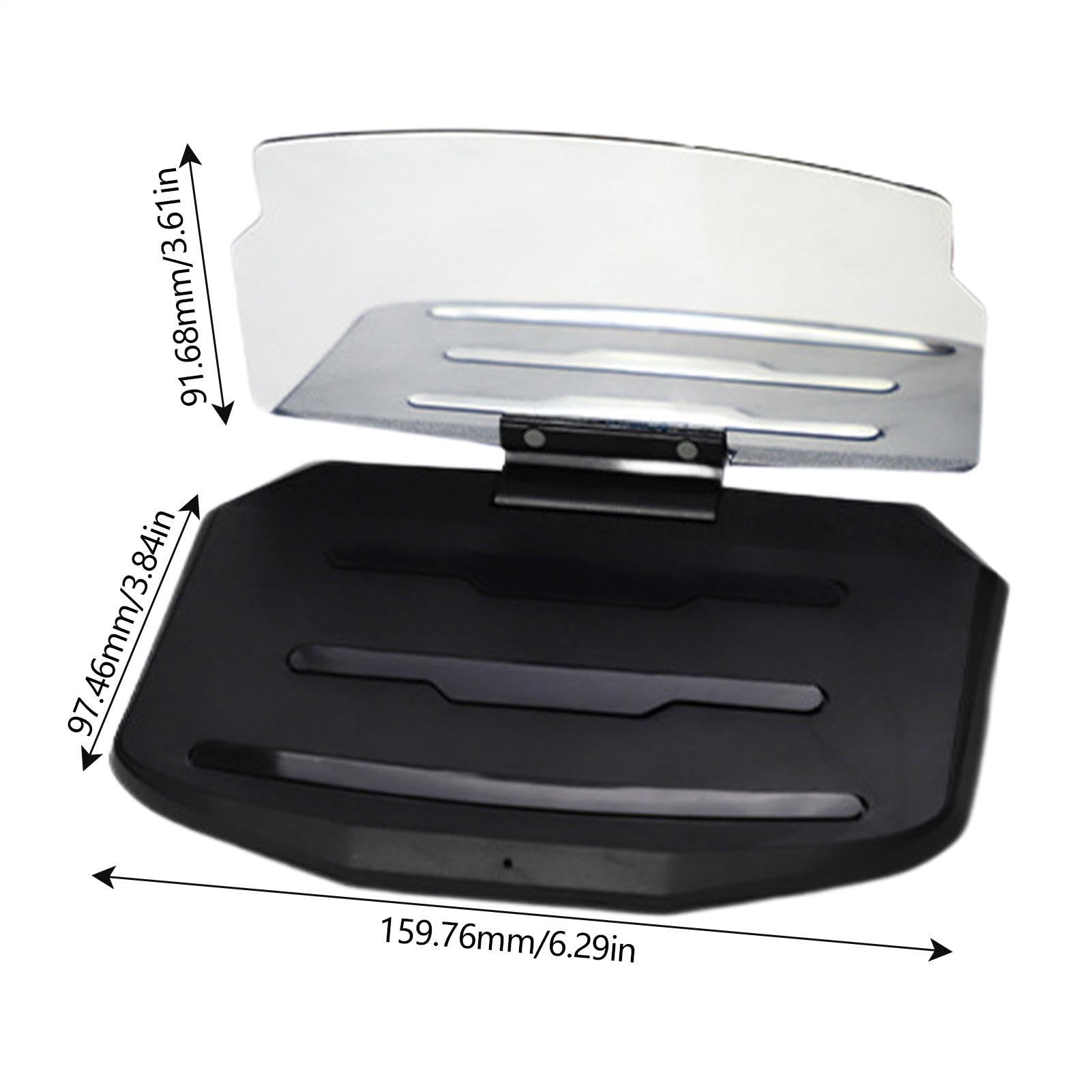 Écran HUD De Voiture – Projecteur De Pare-brise De 7,87 Pouces | Affichage Tête Haute ABS De 20 Cm - Dispositif De Projection De Pare-brise, Écran De Tableau De Bord Portable Alimenté Par USB Indiquan