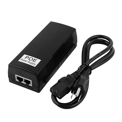 Generic 48V 2A POE injector Power Supply over Ethernet Switch Network Adapter US Plug