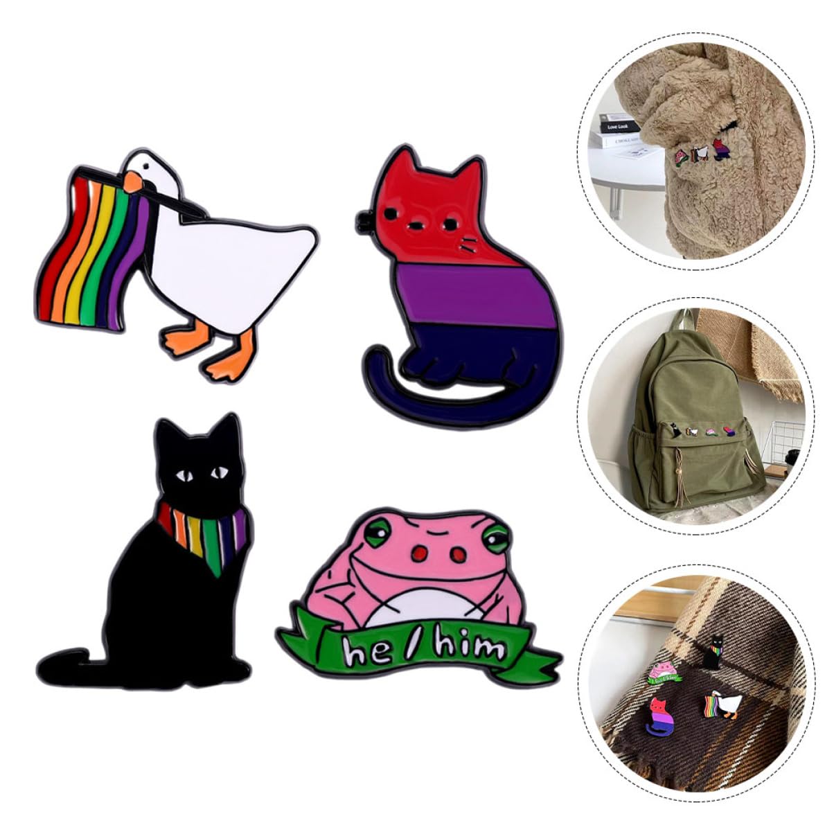 GALPADA 20stücke Teiliges Cartoon Tier Broschen Lustige Emaille Anstecker Für Kleidung Jacken Und Hüte Kreative Dekoration Für Und Mädchen