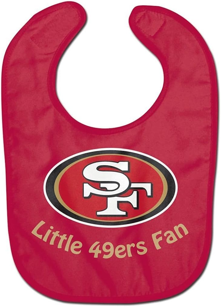WinCraft NFL San Francisco 49ers WCRA2049414 All Pro Baby Bib : Sports & Outdoors