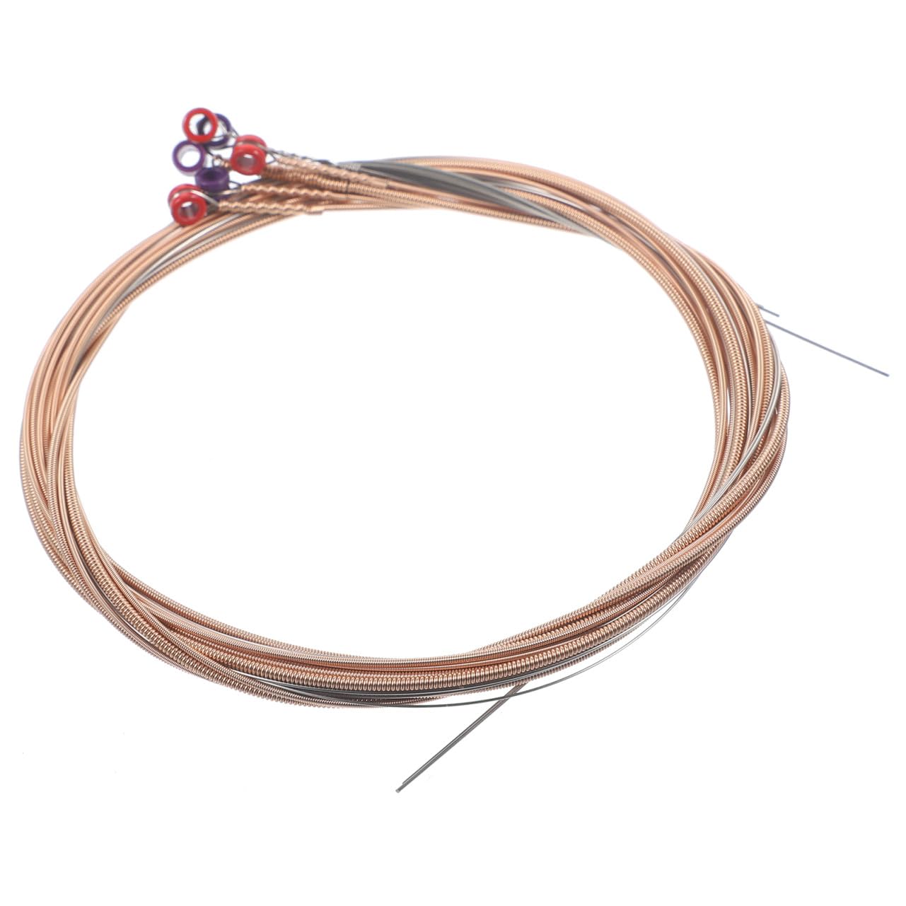 TOYANDONA 24stücke Akustikgitarrensaiten Phosphorbronze Austauschbare Saiten Für Folk-gitarren Klare Töne Und Reiche Resonanz Langlebig Und Zuverlässig