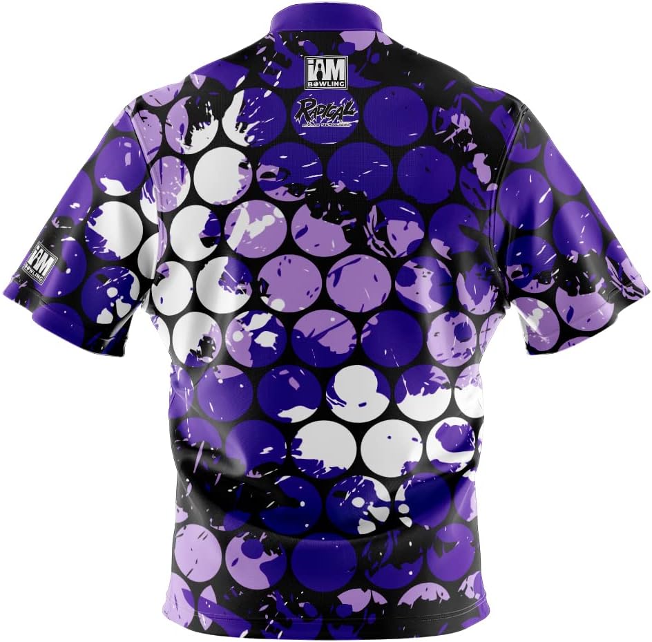 Logo Infusion Dye-Sublimated Bowling Jersey (Sash Collar) - I AM Bowling Fun Design 2046-RD - Radical