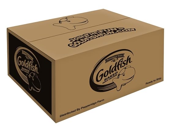 Pepperidge Farm Goldfish Variety Pack Crackers, 37.6 Ounce Snack Packs, 40 Count Box