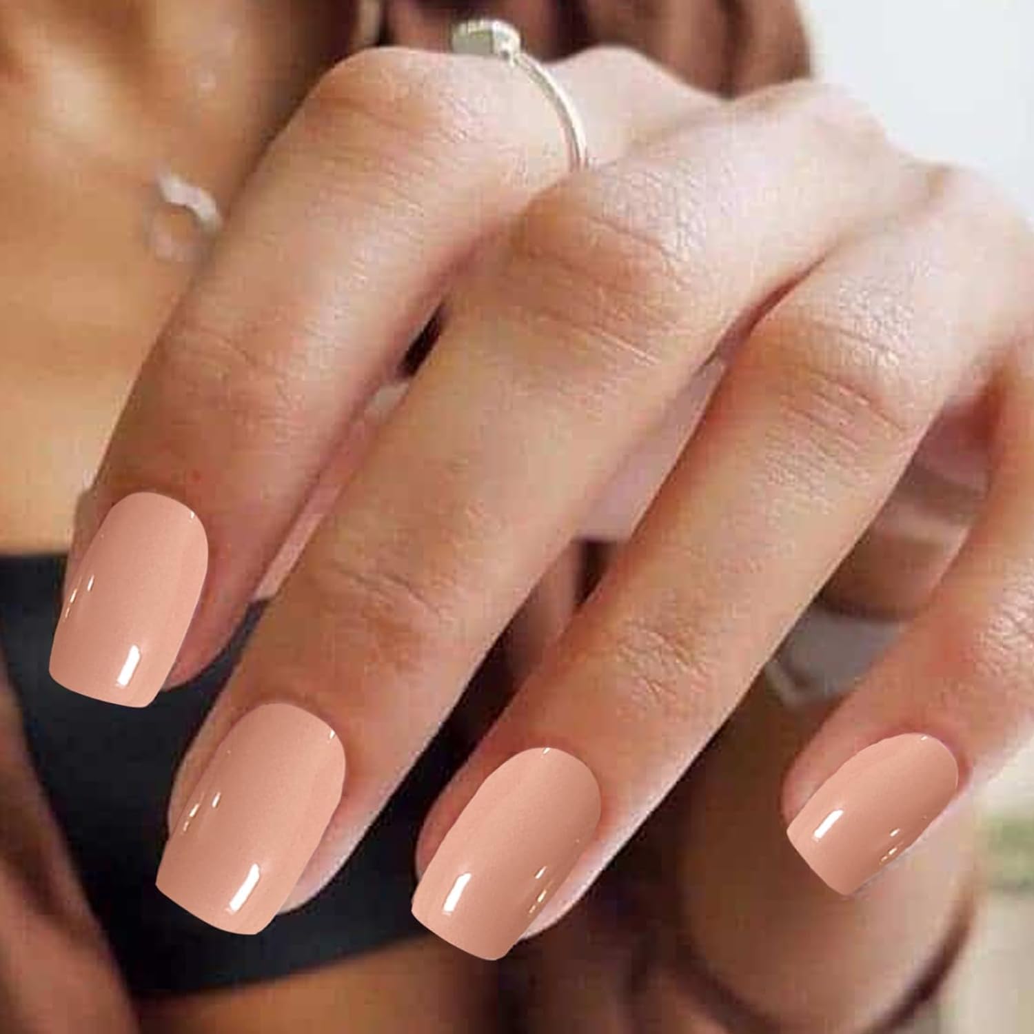 Cazuela Semi Cured Gel Nail Strips - Pink Semi Cured Nail Wraps - Soft Self-Adhesive Gel Nail Stickers with 16PCS Nail File Stick - Long Lasting French Tip Stickers (03 Light Lilac) 3