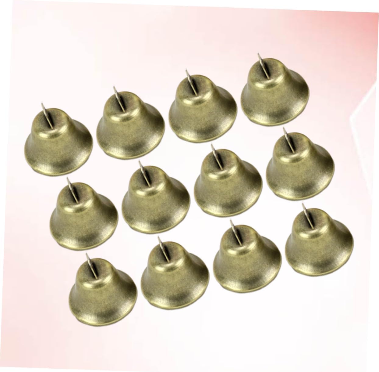 20pcs Vintage Horn Bells for DIY Wind Chime Craft Retro Decorative Hanging Bells for Christmas Tree and Home Ornaments