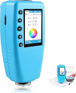 Angchun Handheld Colorimeter: Precise Portable Color Analyzer, 8mm Aperture, True Color Display for Lab & Industry Color Testing