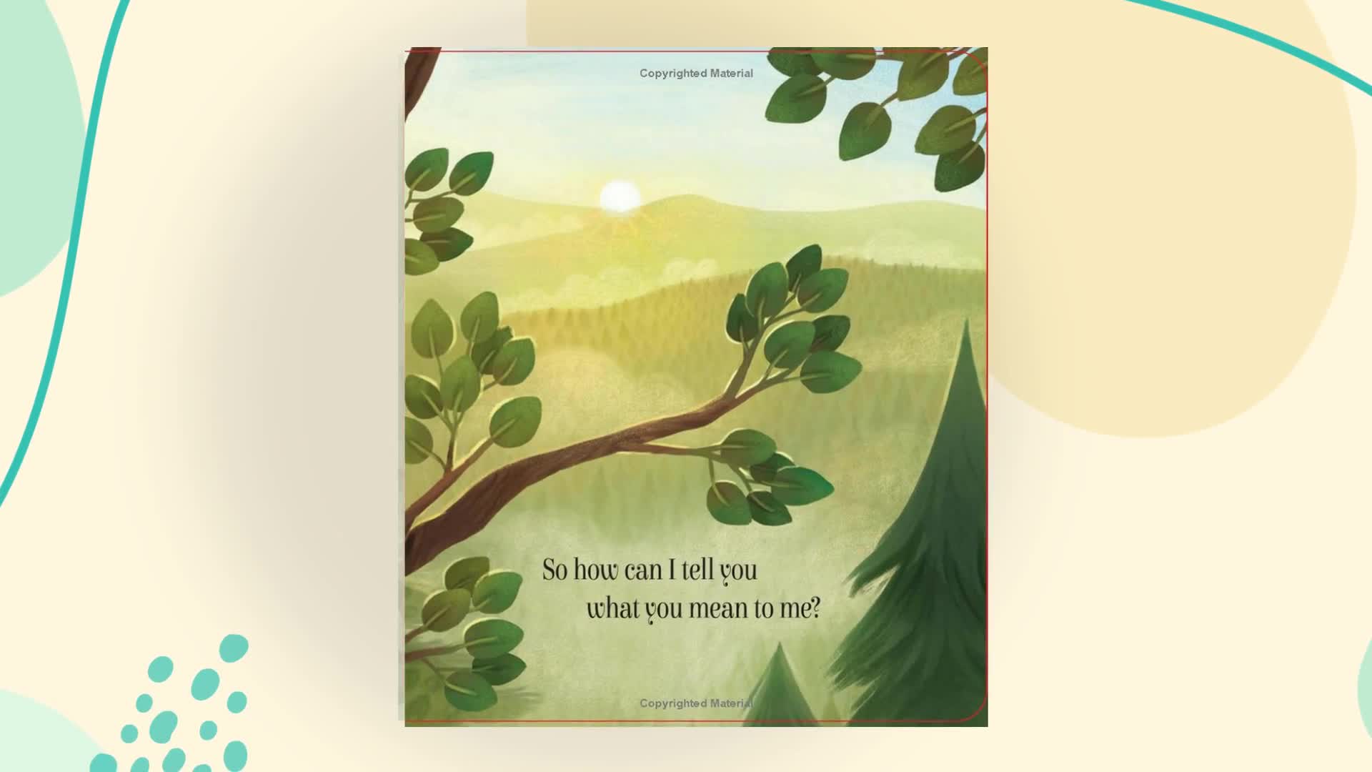 All The Love In The World Keepsake Padded Board Book Children's
