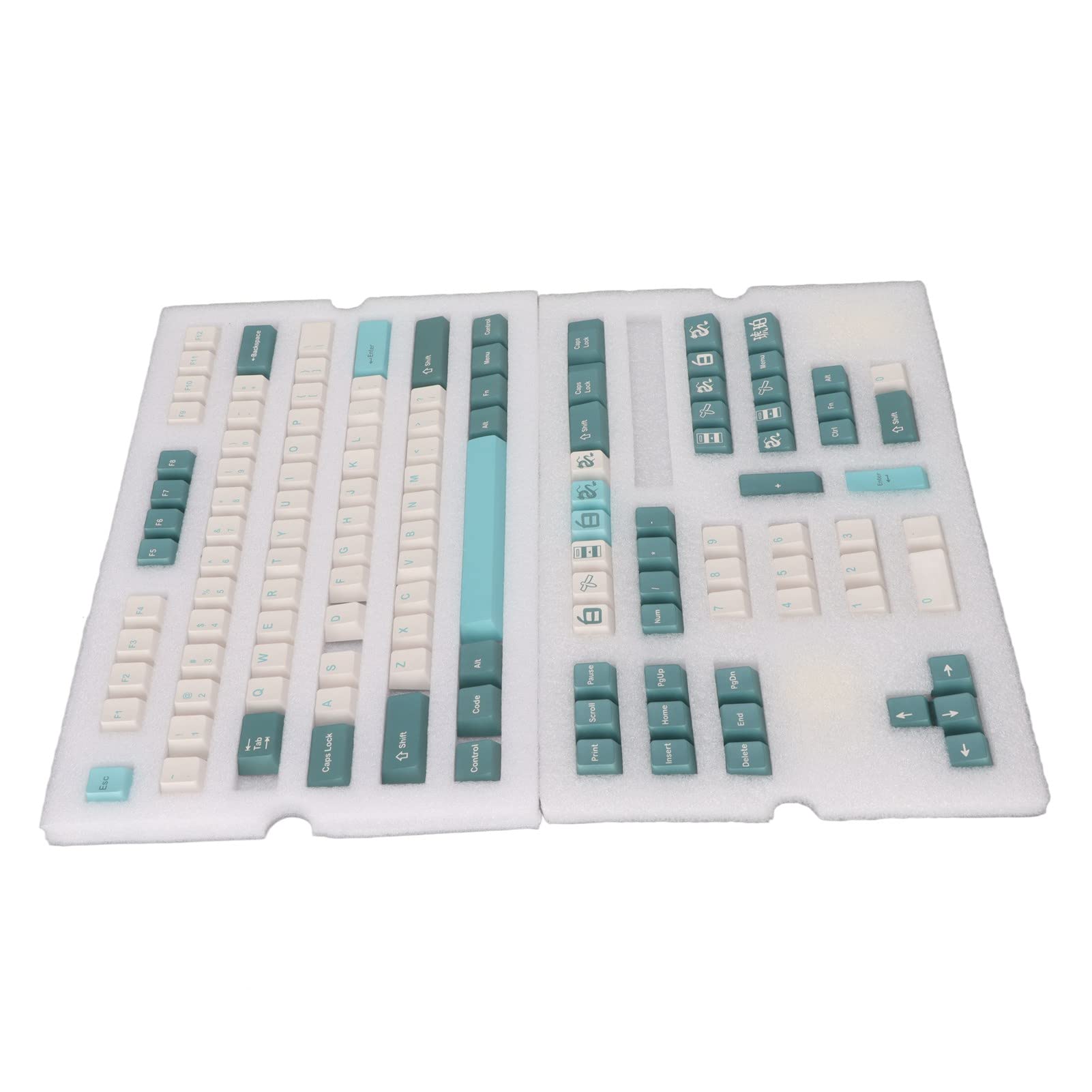 Aramox PBT Tasti 128, Profilo Cherry, Colori Vivaci (Crisoforo)