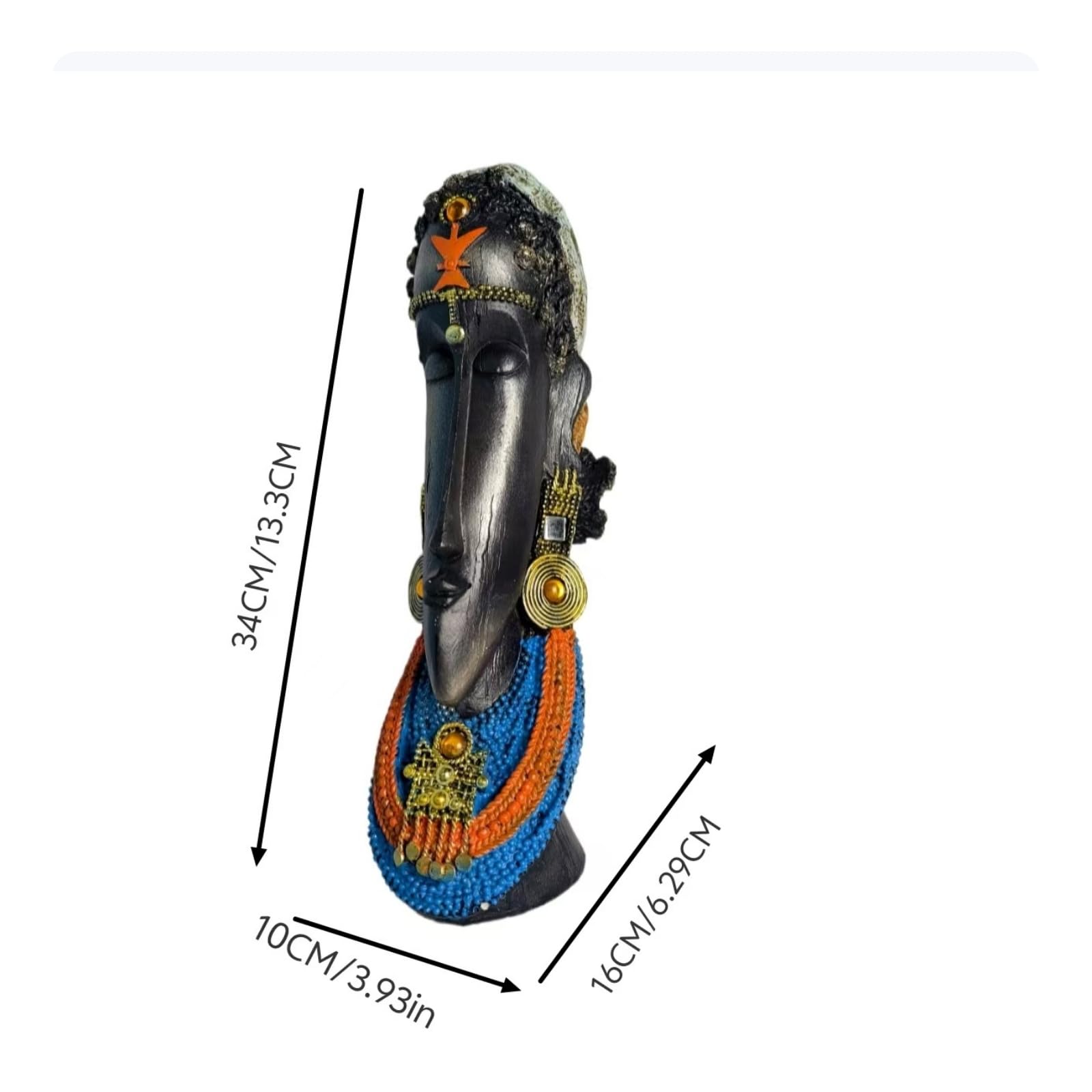 Statua Femminile Artistico, 16 10 34CM, style to 3