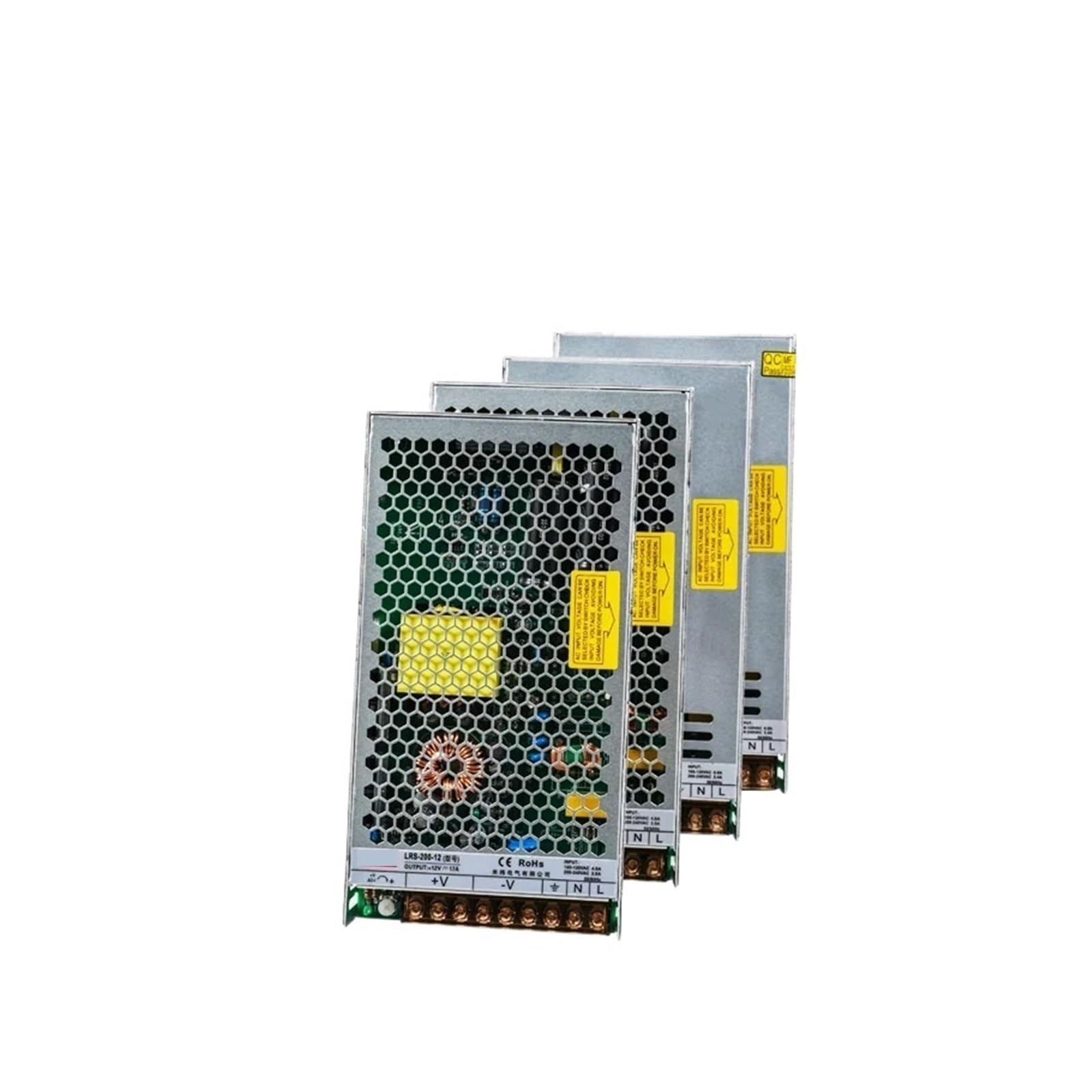 BRODEFUP 1pcs Switching Power Supply 200W 250W 350W 400W 450W 500W 110V 220V AC/DC 12V 15V 24V 36V 48V(12V,200W)