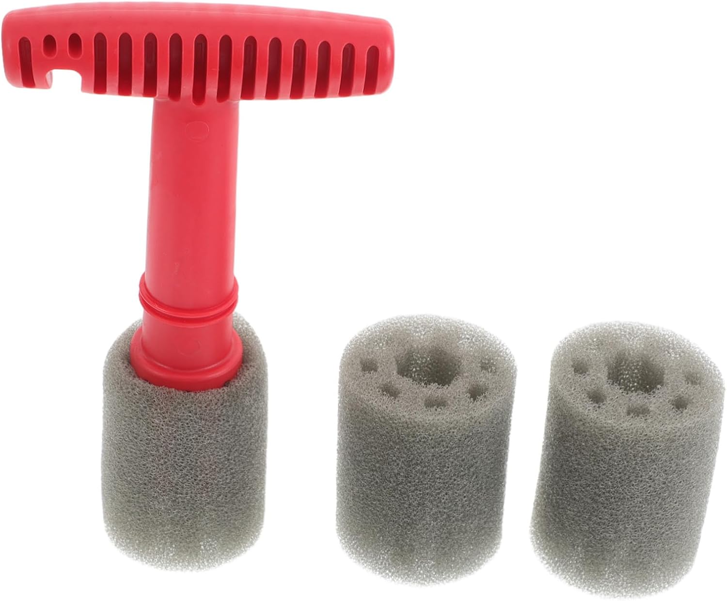 Lug Nut Wheel Brush with Ergonomic Handle Soft Sponge Tire Screw Cleaner Car Rim Detailing Tool for Efficient Exterior Automotive Maintenance