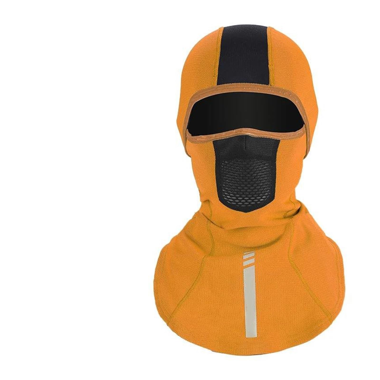 Montagne Moto Masque Facial Respirant Masque de maintien de moto, casquette polaire coupe-vent en polaire pour cyclisme d'hiver, capuche de moto en maille nid d'abeille, masque respirant, équipement d