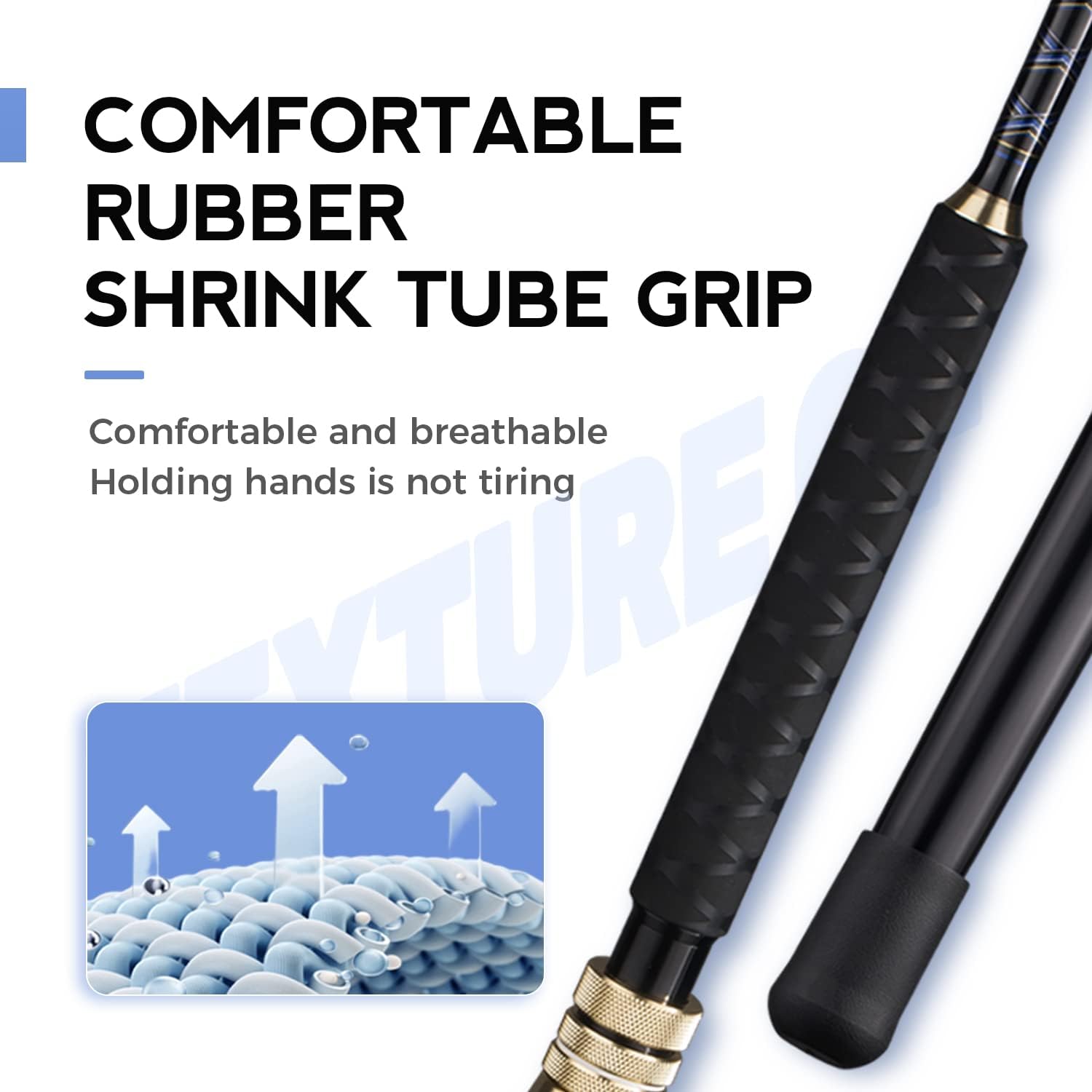 Trolling Rod Saltwater Offshore Heavy Roller Rod Bent Butt Trolling Rod Big Game Conventional Boat Fishing Pole Heavy Duty Fishing Rod 5'1''/ 6'