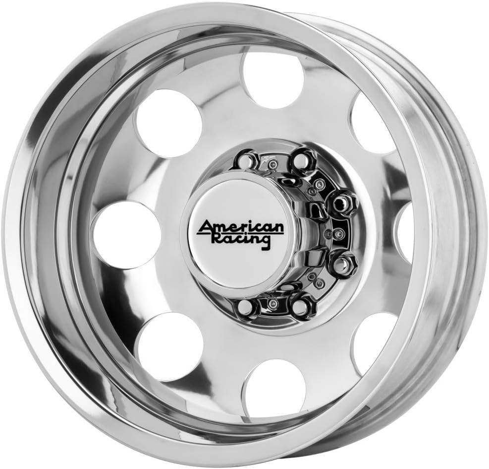 American Racing AR204 Baja Dually Rear 16x6 8x6.5" Black Wheel Rim 16" Inch