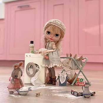 Amazon | Aizulhomey 金属 メタル ドールハウス家具 ドール用