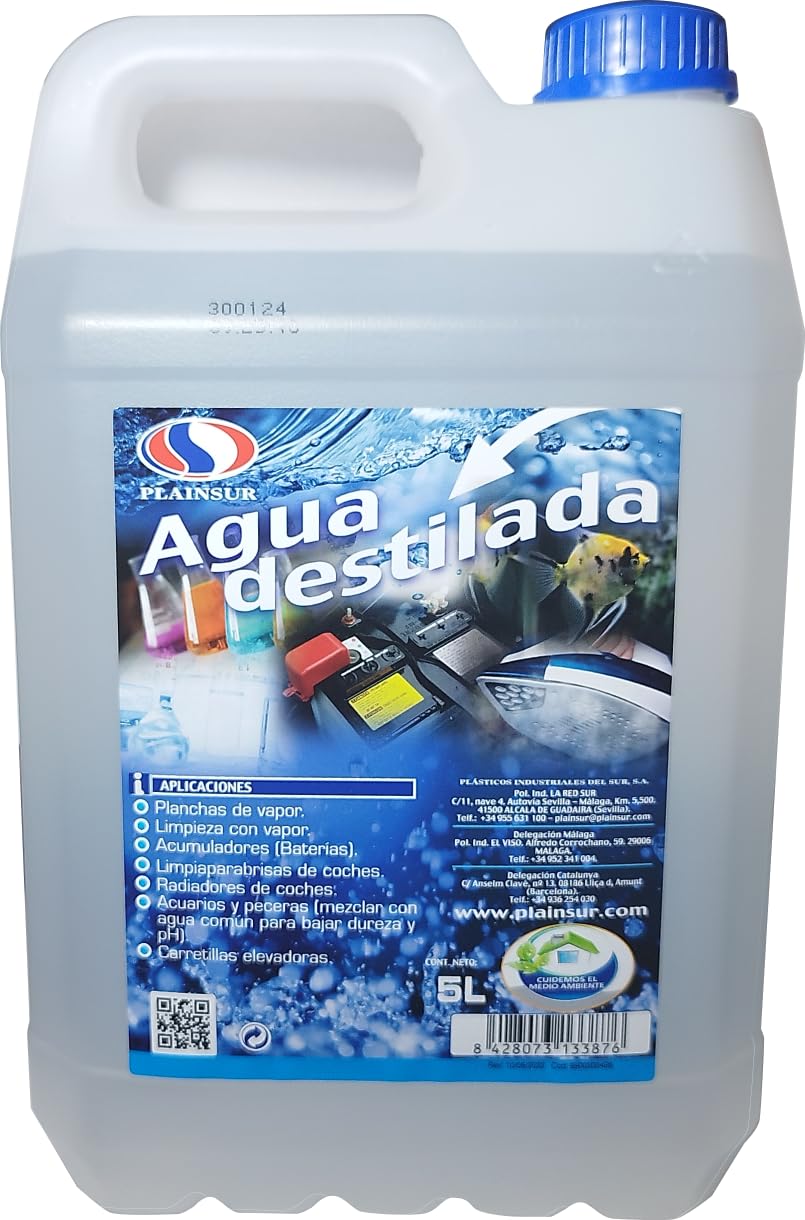 Eau distillée 5 litres (1 unité)