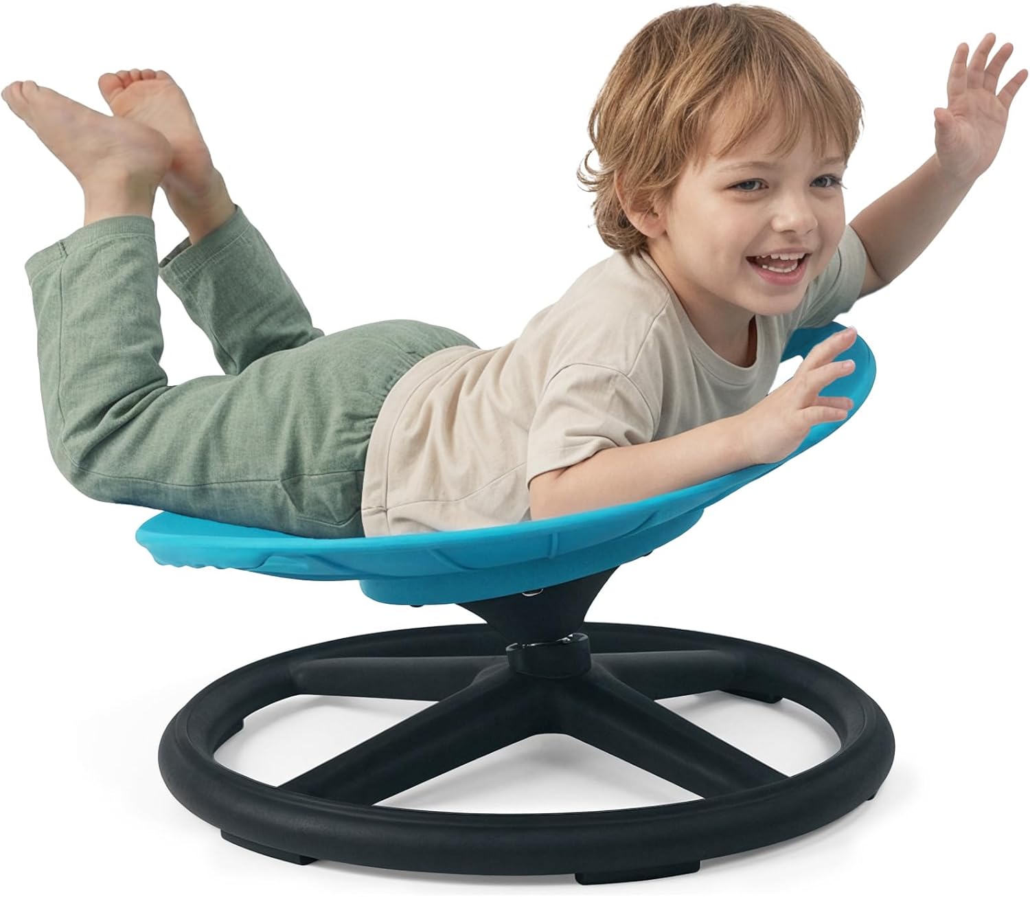 Spinning Chair for Autistic kids, Sensory Chair for Kids Autism, Swivel Chair for Children with ADHD, Sit and Spin Calming Gift to Improve Focus, Body Balance, Sensory Toy for Toddler 3 to 10