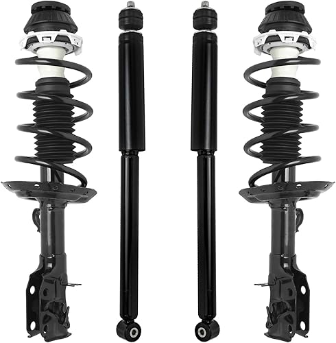 Miniatura 125 de Detroit Axle - Amortiguadores para BMW 328i 325i 128i 135i 335i 330i 335d 335is (sin Sport Susp.) 2 puntales delanteros completos con muelle