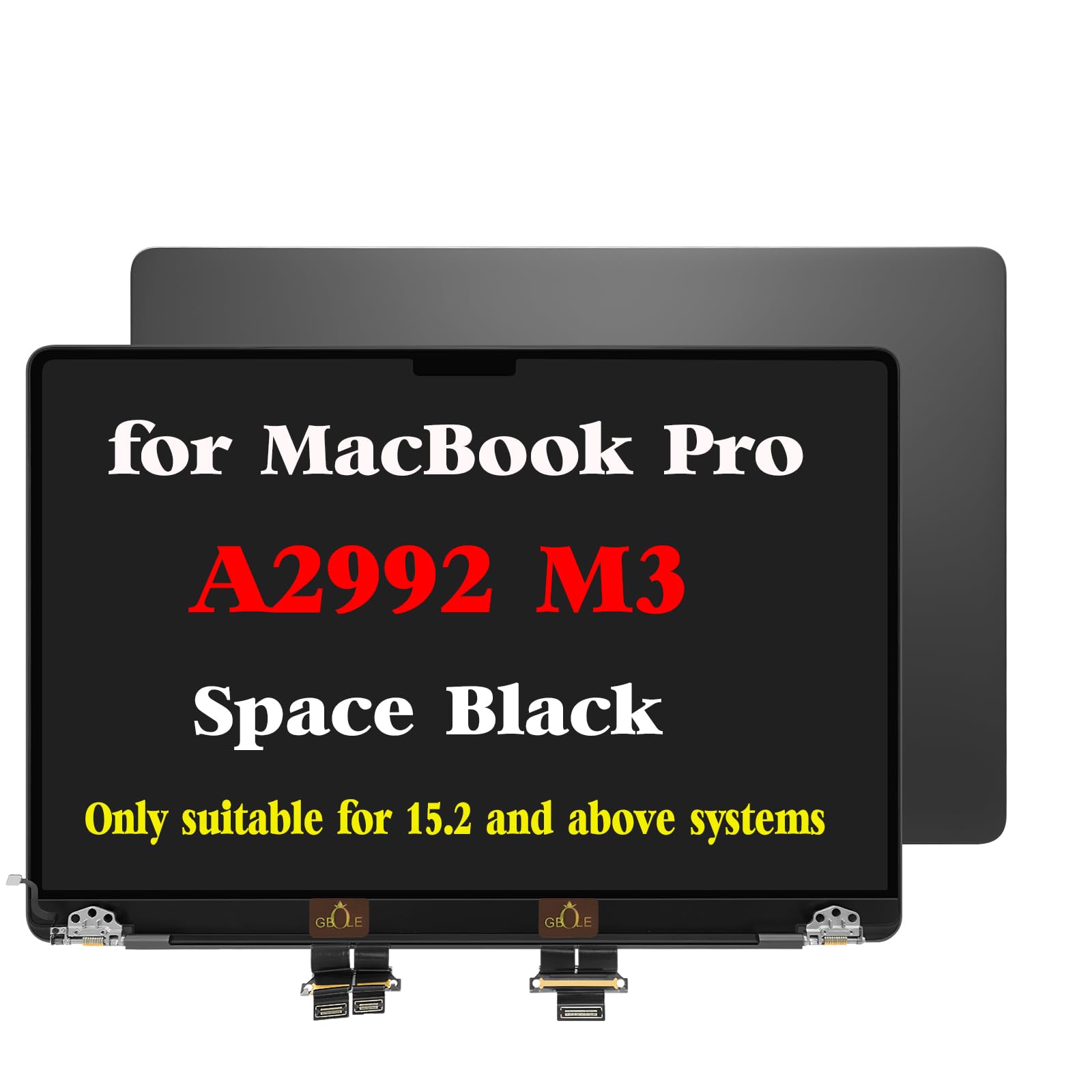 A2992 Screen Replacement for MacBook Pro A2992 M3 2023 EMC 8407