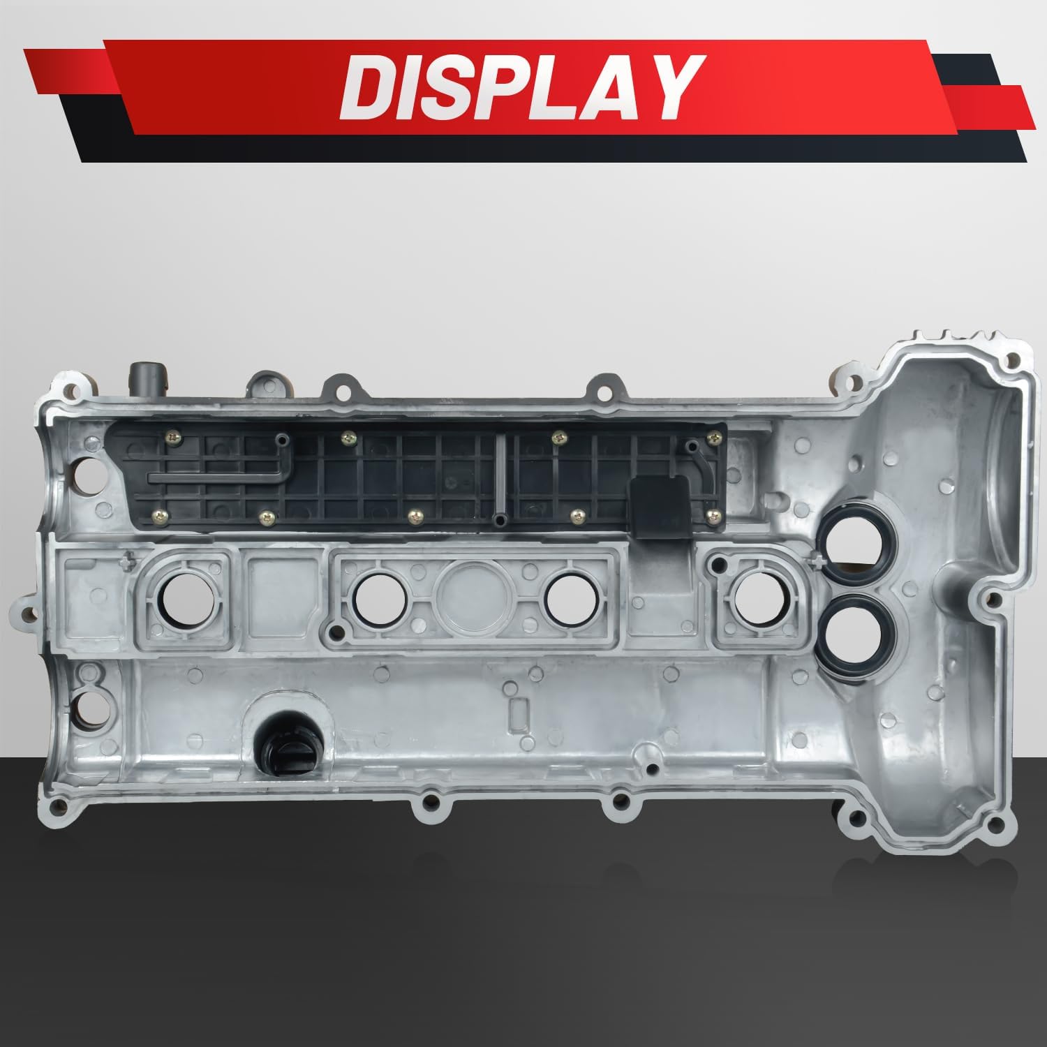 Engine Valve Cover with Gasket Compatible with Ford Edge Escape Explorer Fusion Mustang For Lincoln MKC MKZ Replace CJ5E6K271CA