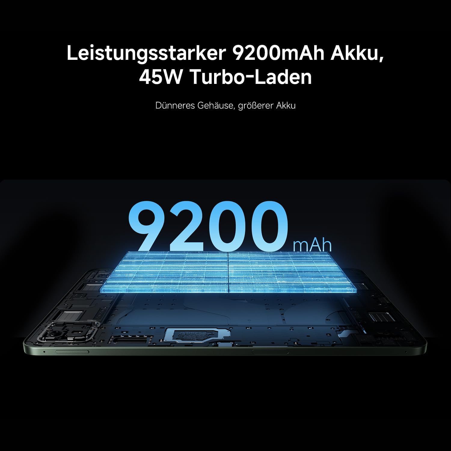 XIAOMI Pad 8 tablet 11,2 cala, 8 GB RAM + 128 GB pamięci, Snapdragon® 8s Gen 4, bateria 9200 mAh, wyświetlacz 144 Hz, HyperAI, Pine Green, 3 lata