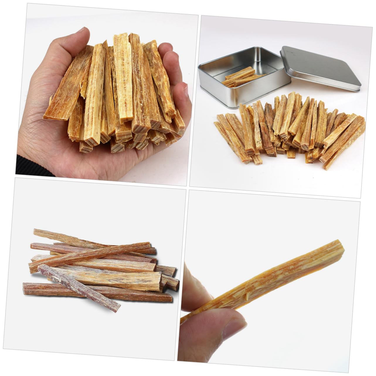 Allume-feu en Bois 2 Boîtes pour Randonnée et Réchaud