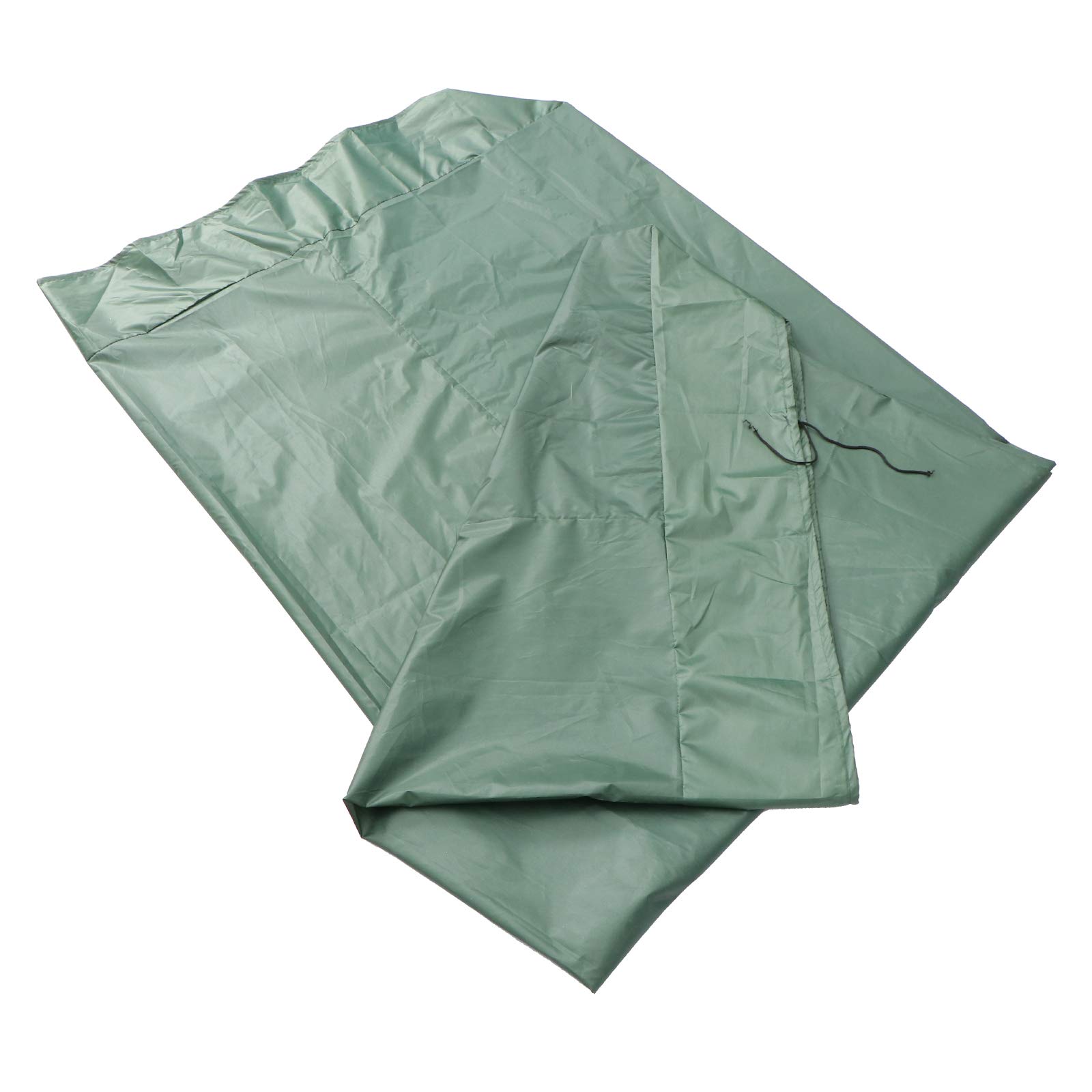 Toldo para Patio contra el Calor de Lona Parasol Verde de PVC para Sombra Exterior Duradera