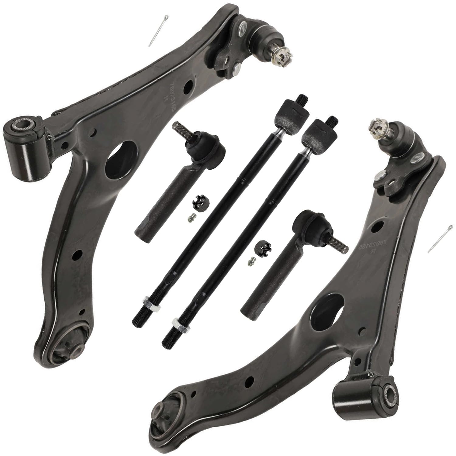 Detroit Axle - 6pc Front Control Arms Kit for 2014-2019 Toyota Corolla