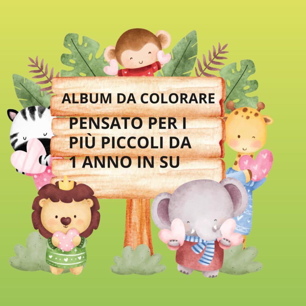 Album da colorare per i più piccoli